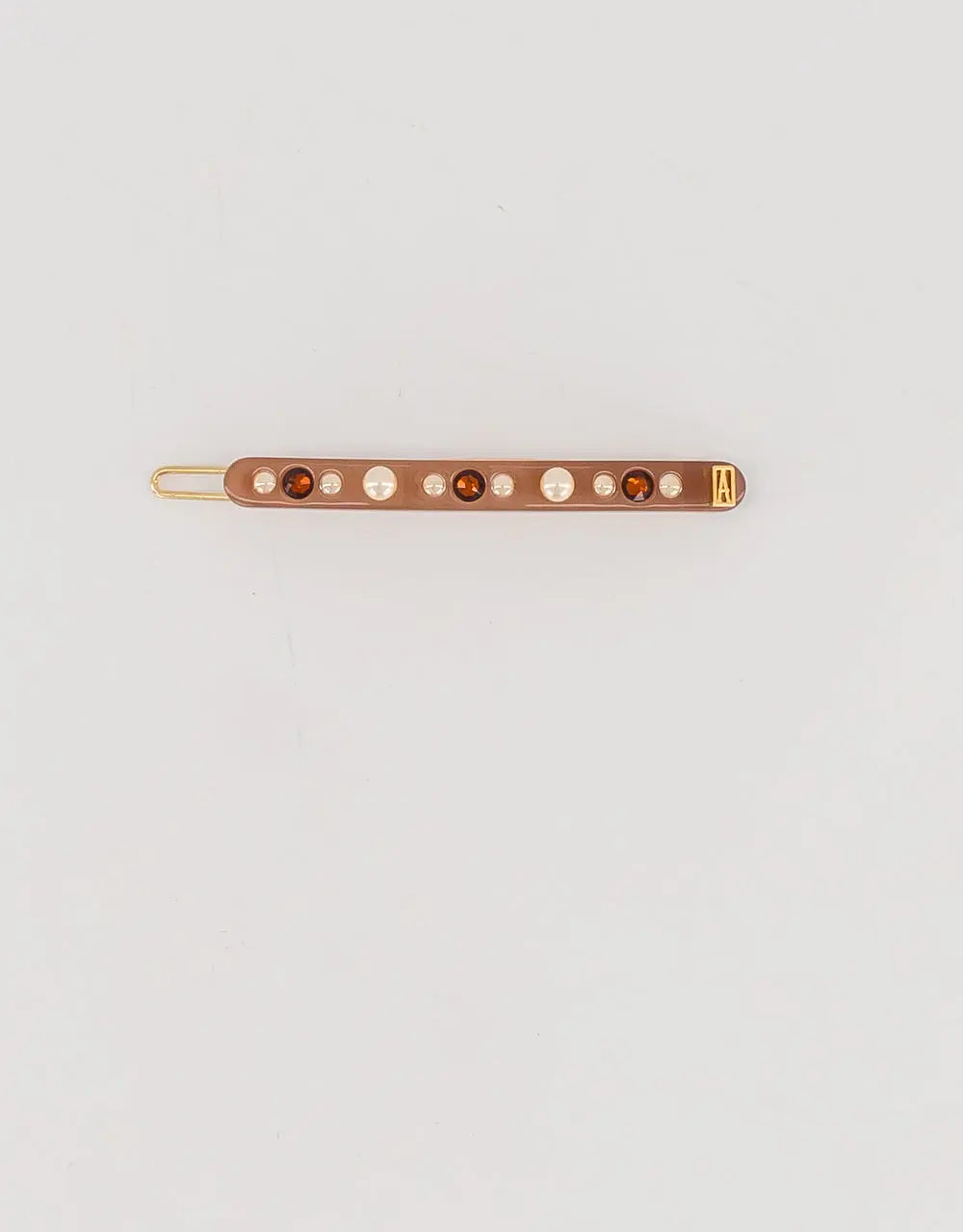 Limited|Side Barrette|6.5|BROWN|Acelate Alexandre De Paris GCC