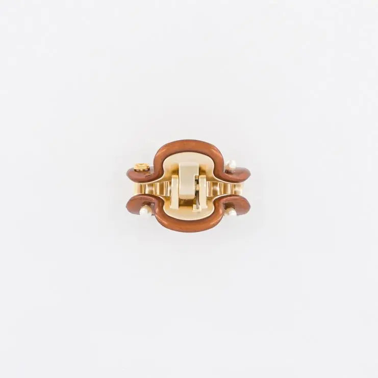 Vendome|Clips|3|BROWN|Acelate Alexandre De Paris GCC
