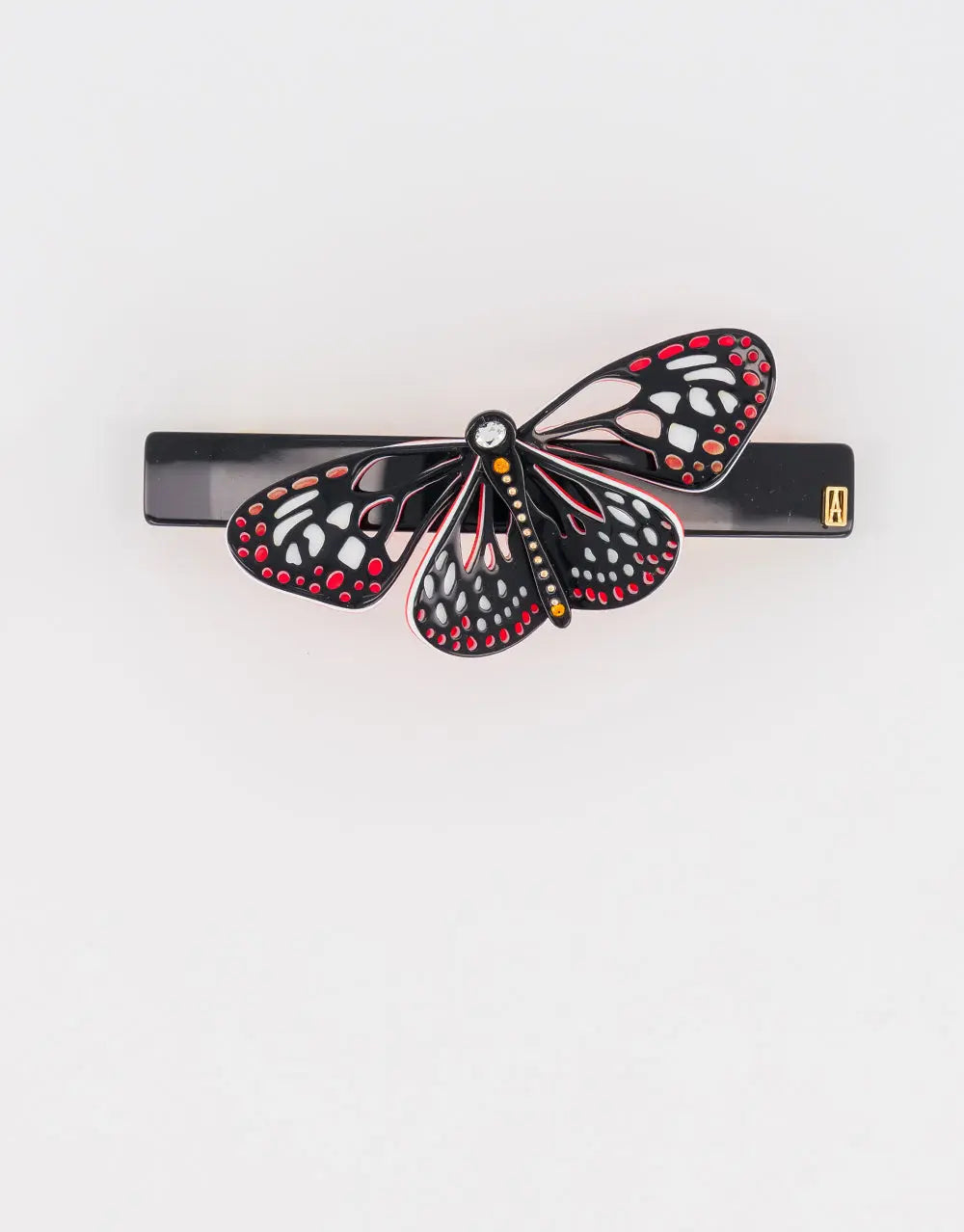 TIMELESS|BARRETTE|8|BLACK|ACELATE Hair & Beauty Network