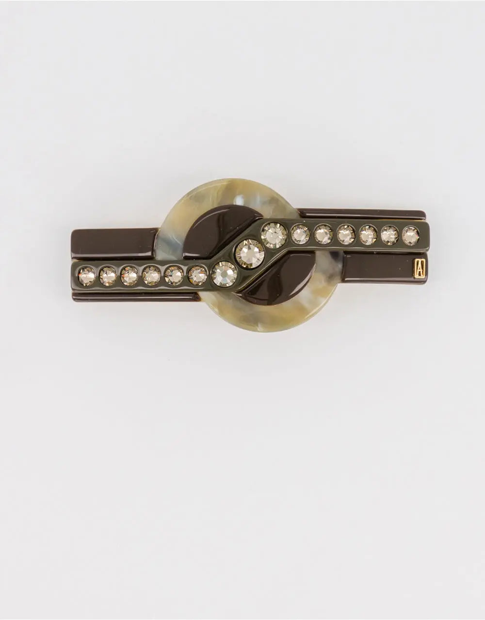 TIMELESS|BARRETTE|8|GREEN|ACELATE Hair & Beauty Network