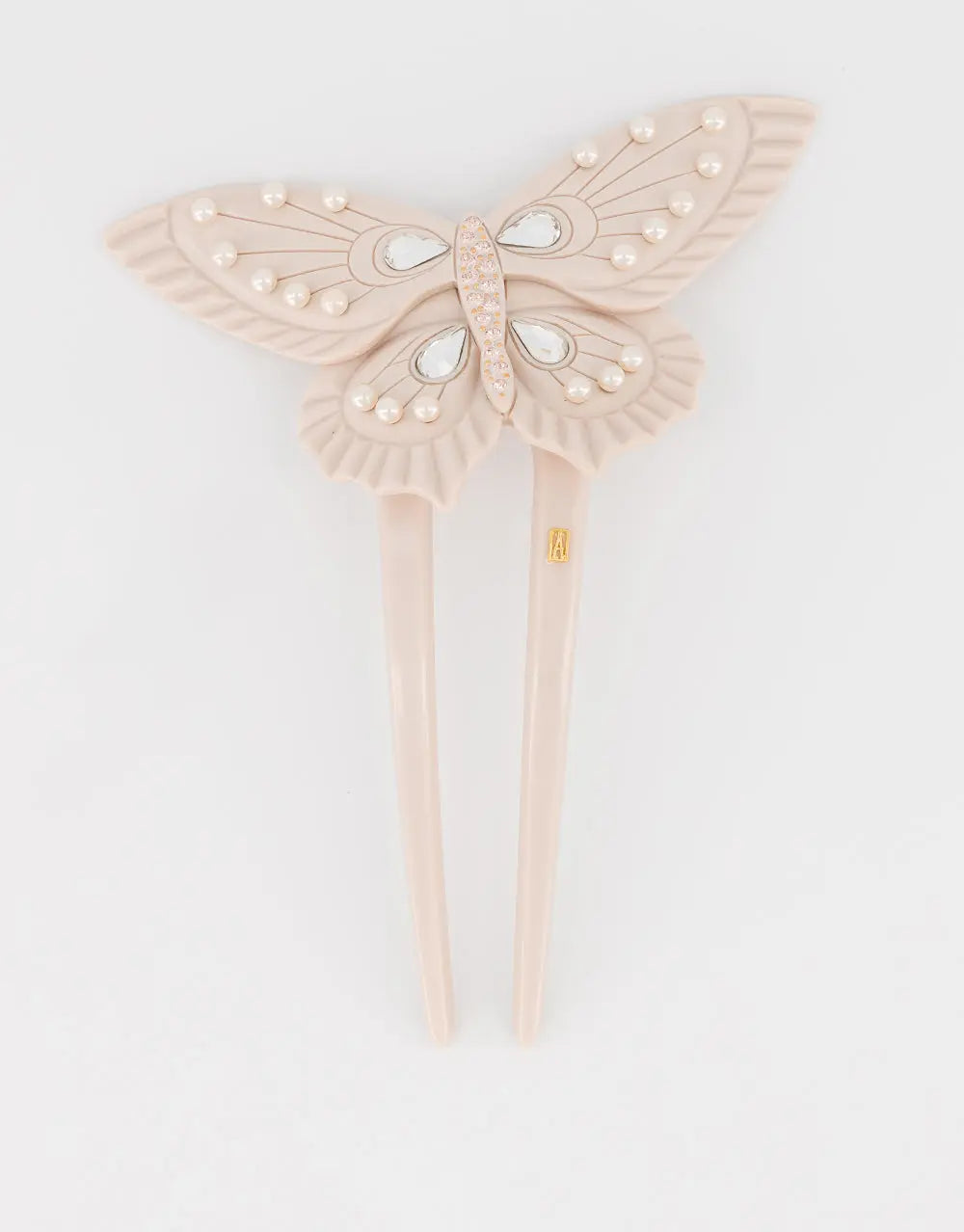 BEADS|BARRETTE|8|BEIGE|ACELATE Hair & Beauty Network