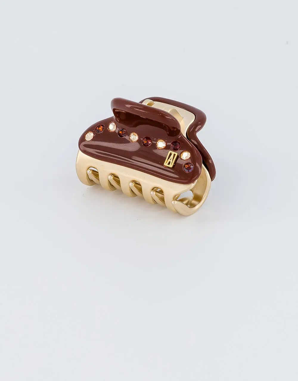 Vendome|Clips|4.5|BROWN|Acelate Alexandre De Paris GCC
