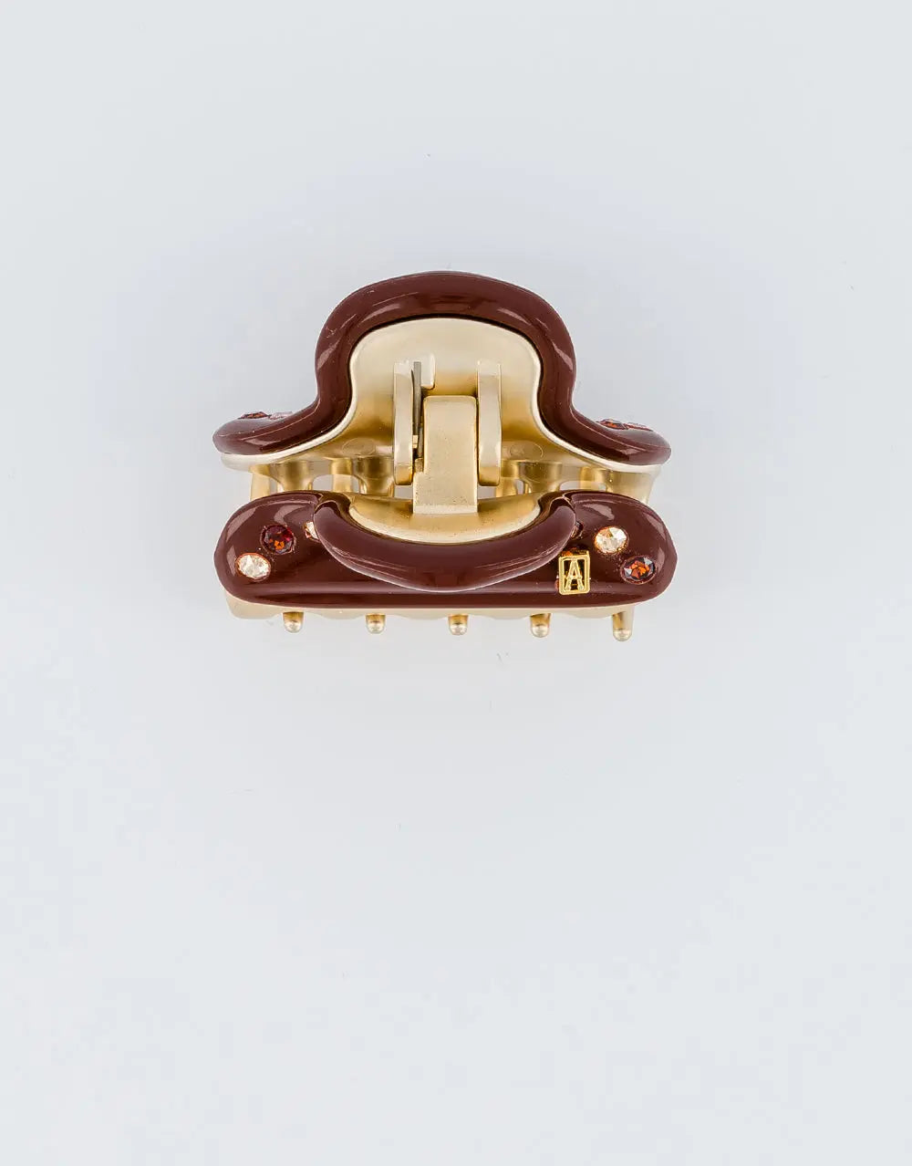 Vendome|Clips|4.5|BROWN|Acelate Alexandre De Paris GCC