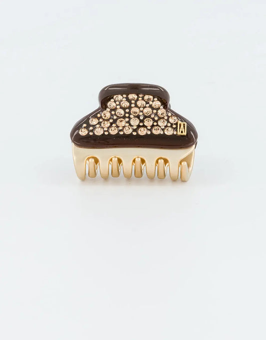Vendome|Clips|4.5|BROWN|Acelate Alexandre De Paris GCC