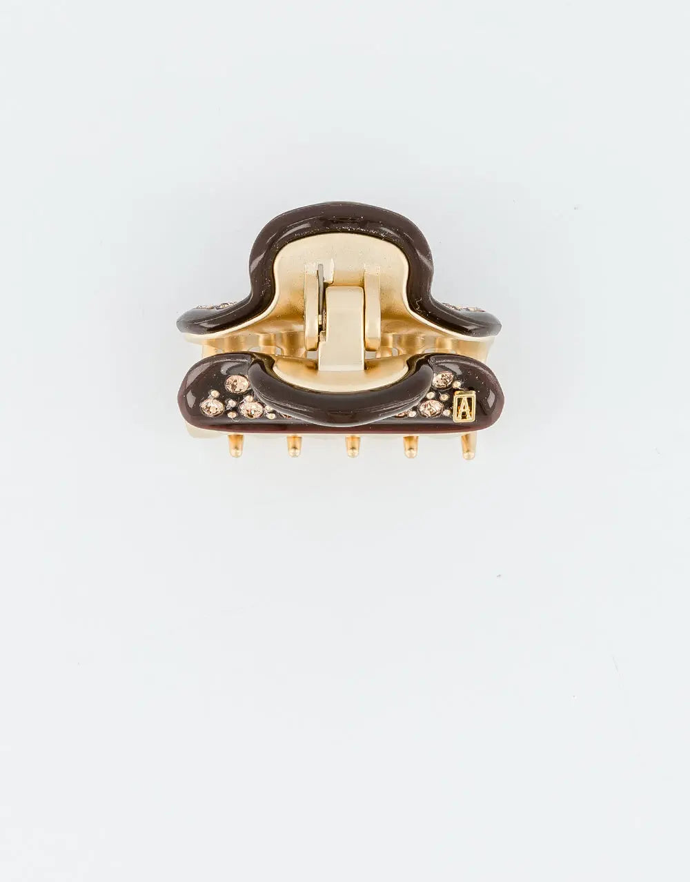 Vendome|Clips|4.5|BROWN|Acelate Alexandre De Paris GCC