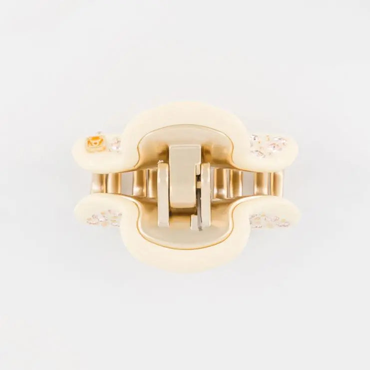Vendome|Clips|4.5|WHITE|Acelate Alexandre De Paris GCC