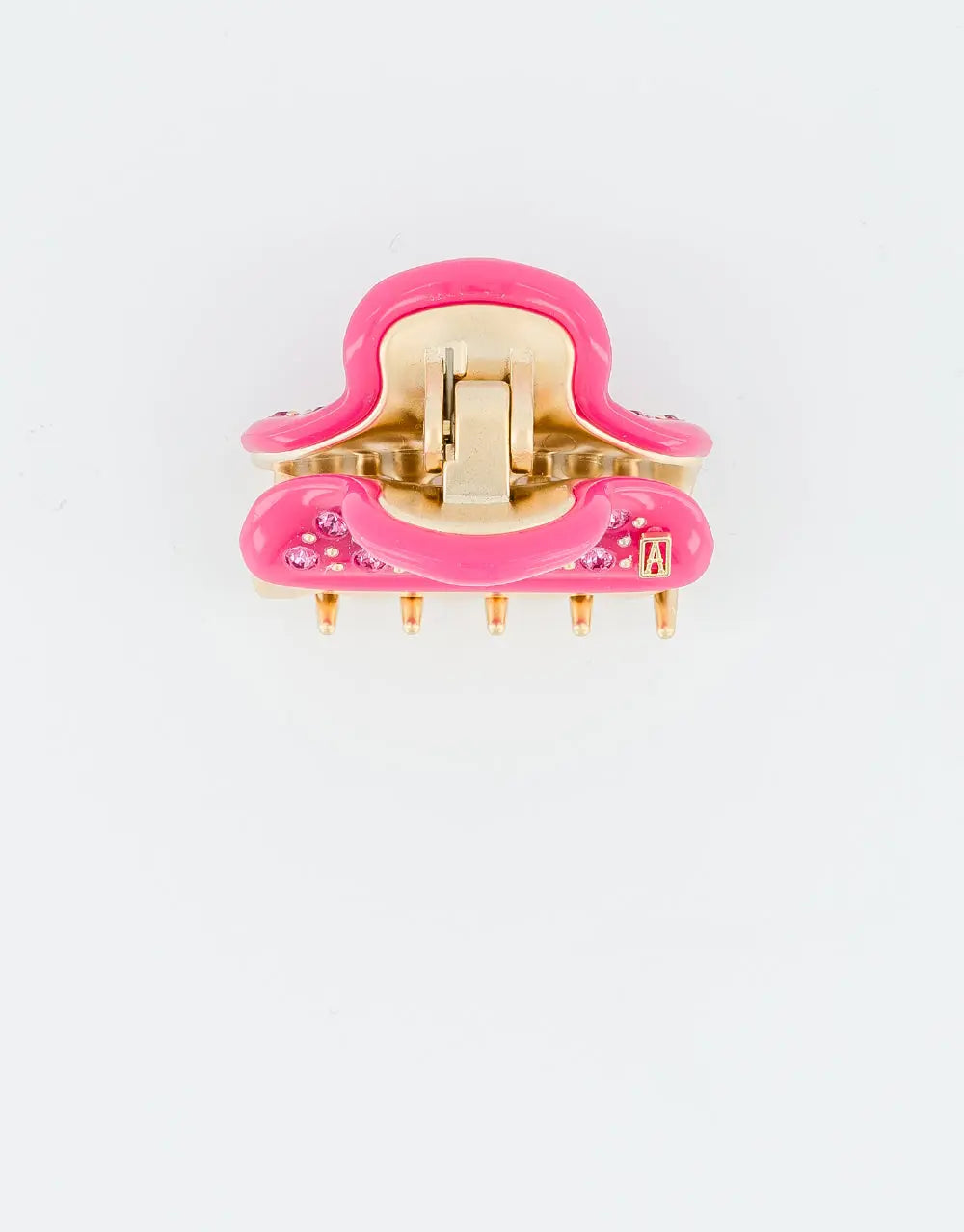 Brunelle Clip - Pink , Vendome Clip, Alexandre De Paris GCC, Pink, 4.5 cm, Eid Collection
