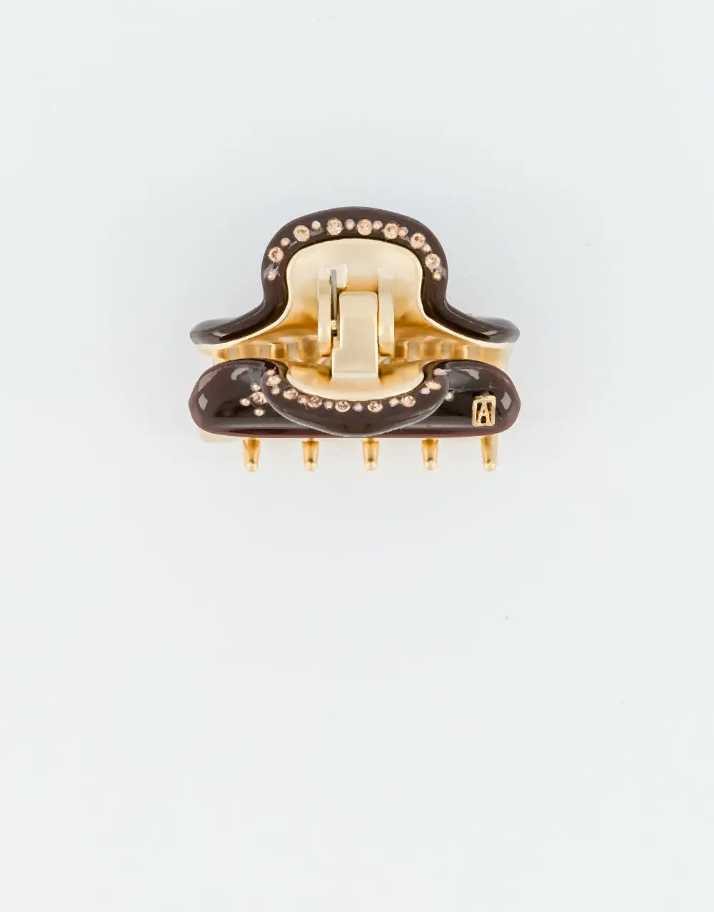 Vendome|Clips|4.5|BROWN|Acelate Alexandre De Paris GCC