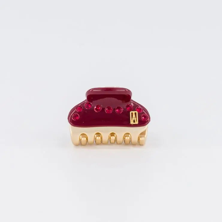 Vendome|Clips|4.5|MAROON |Acelate Alexandre De Paris GCC