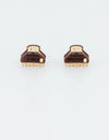 Micro Classique Clip (Piece) - Brown