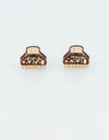Mini Éclat Suprême Clip (Piece) - Brown