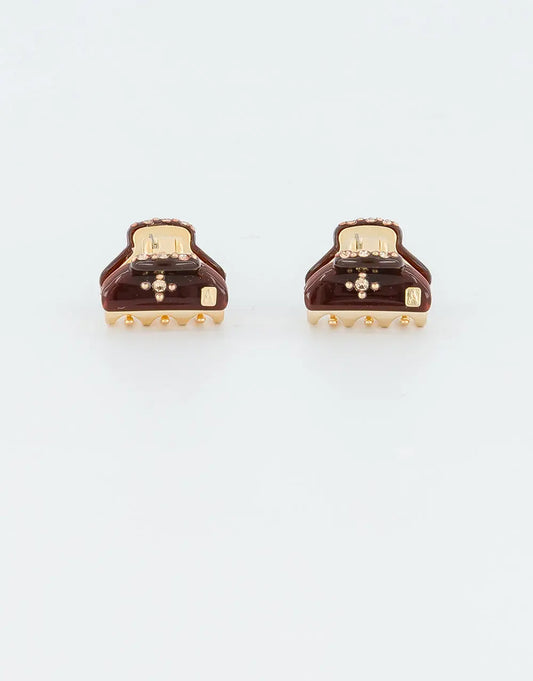 Vendome|Clips|1.8|BROWN|Acelate Alexandre De Paris GCC