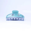 Cristal Argenté Clip - Green