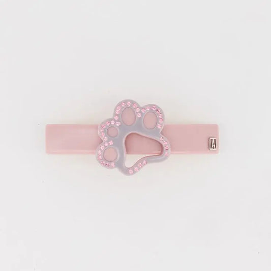 Chienou Side Barrette-6 cm- purple and pink hair barrette-cute barrette-Alexandre de paris gcc