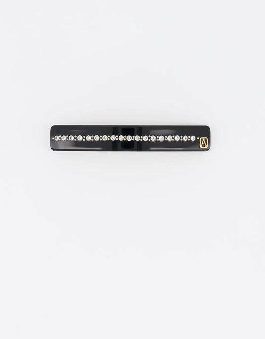 Timeless|Side Barrette|6|BLACK|Acelate Alexandre De Paris GCC