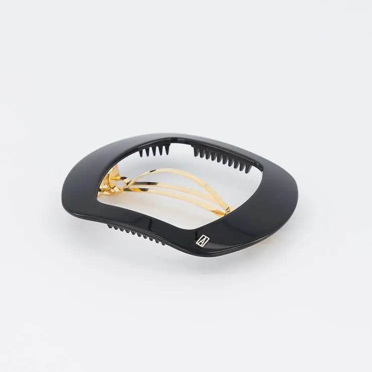 TIMELESS|BARRETTE|8|BLACK|ACELATE Hair & Beauty Network