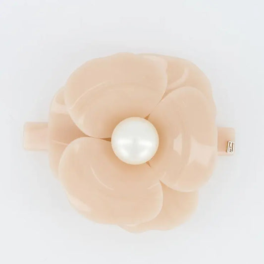 Camelia|barrette|8|BEIGE|Acelate Alexandre De Paris GCC