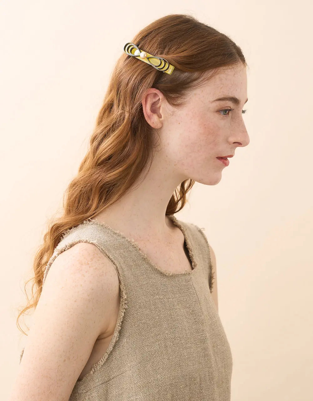 Limited|Barrette|8|GREEN|Acelate Alexandre De Paris GCC
