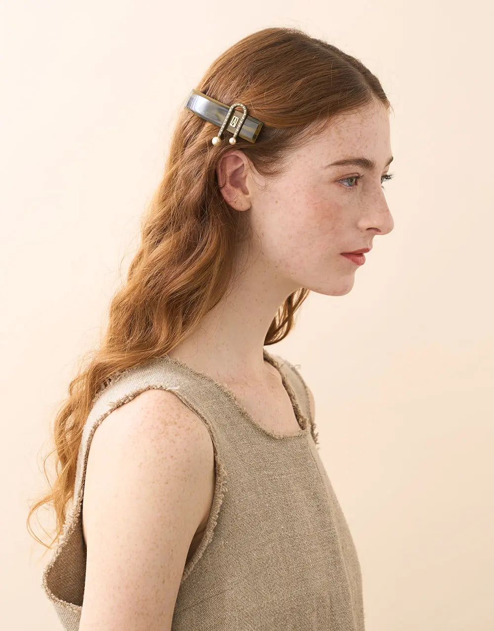Limited|Barrette|8|GREEN|Acelate Alexandre De Paris GCC