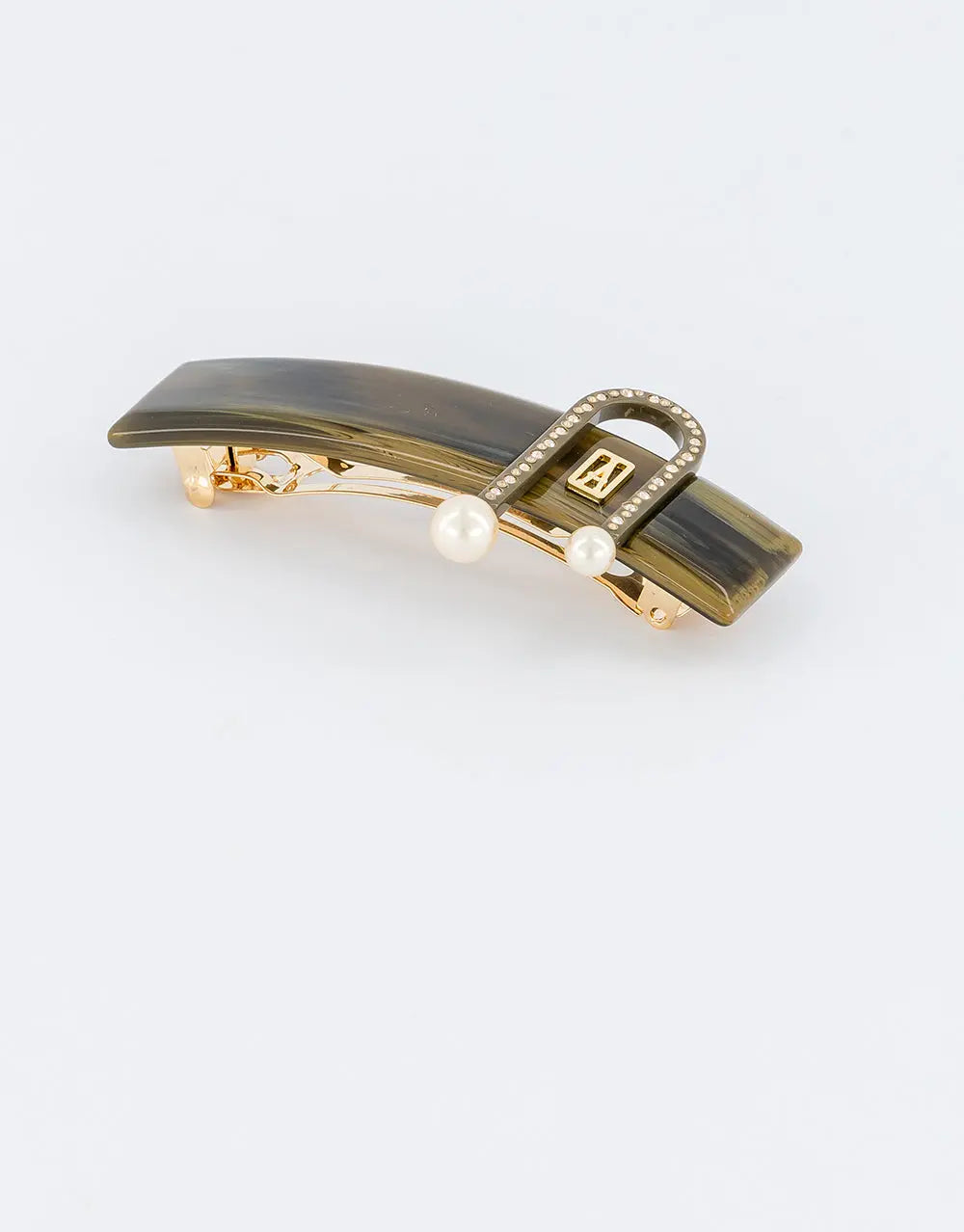 Limited|Barrette|8|GREEN|Acelate Alexandre De Paris GCC