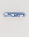 Grain De Perle Barrette - Blue