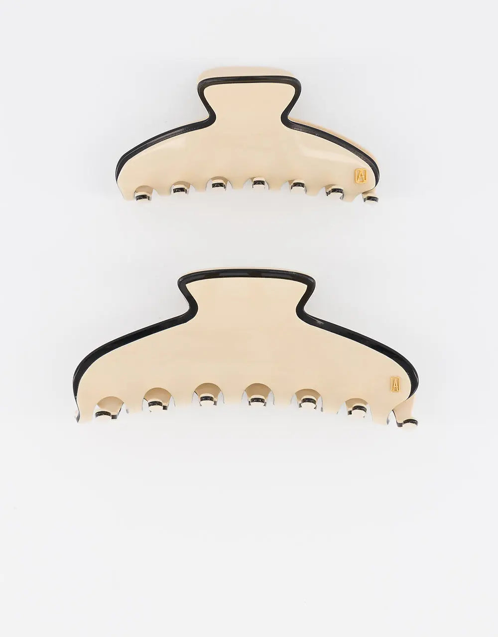 Pince sable clip- beige claw clip-8.5cm-alexandre de paris gcc
