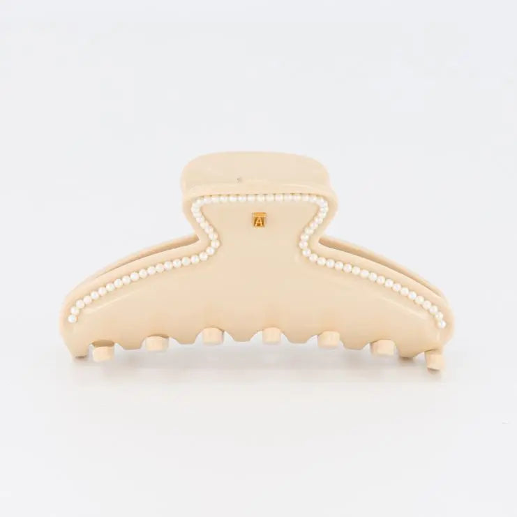 Beads|Clips|8.5|WHITE|Acelate Alexandre De Paris GCC
