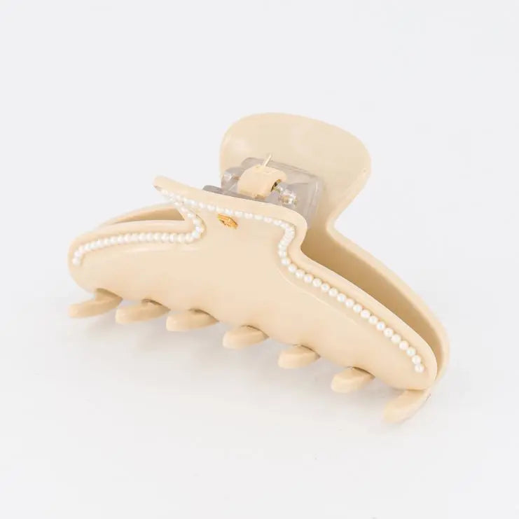 Beads|Clips|8.5|WHITE|Acelate Alexandre De Paris GCC