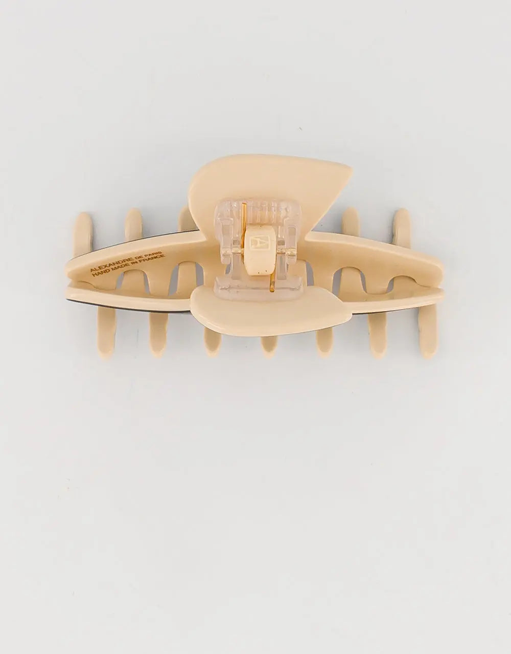 L’Audacieuse Clip-8.5 cm-Black Clip-Beige-Alexandre de paris gcc