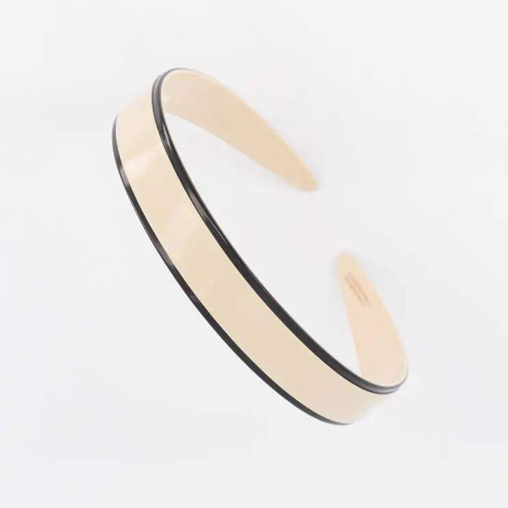 Beige headband-french headband-Alexandre de paris gcc-luxury headband