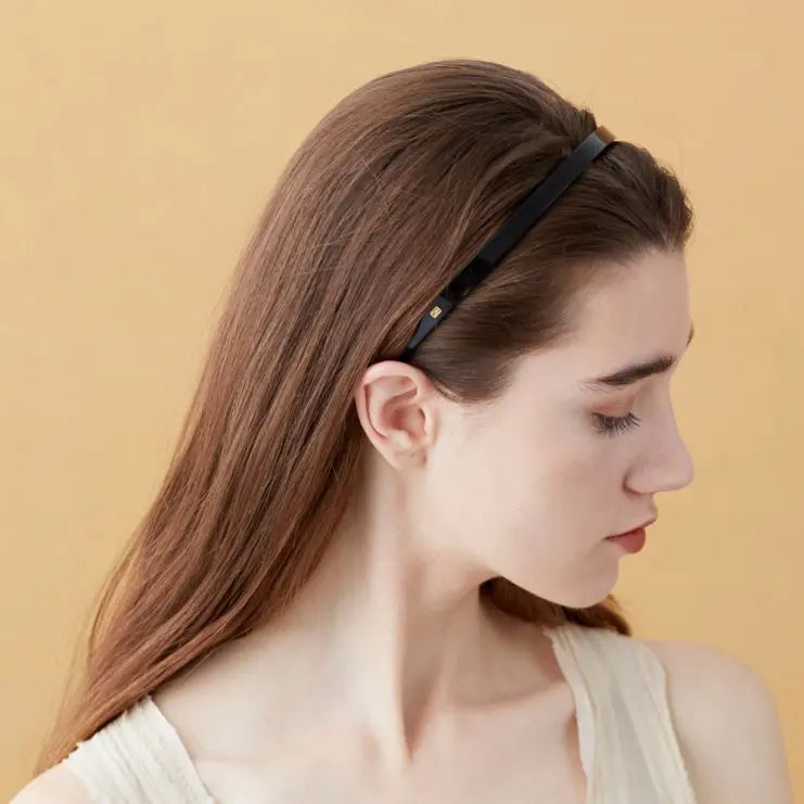 Timeless|Headband||BLACK|Acelate Alexandre De Paris GCC