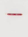 Touche Élégante Side Barrette - Maroon