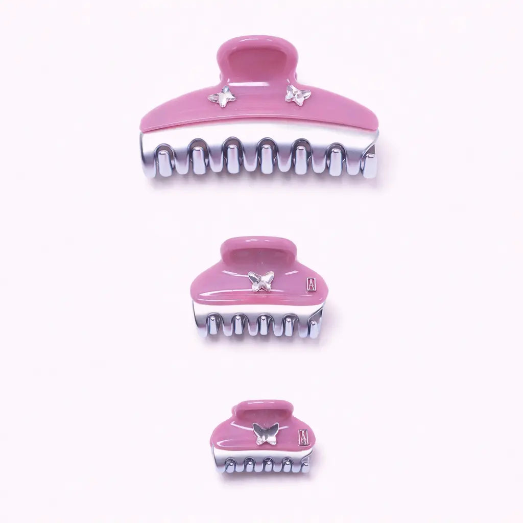 Limited|Clips|7.5|PINK|Acelate Alexandre De Paris GCC