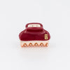 Simplicité Clip - Rose Gold Maroon