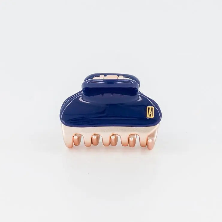 VENDOME|CLIPS|4.5|ROSE GOLD BLUE|ACELATE