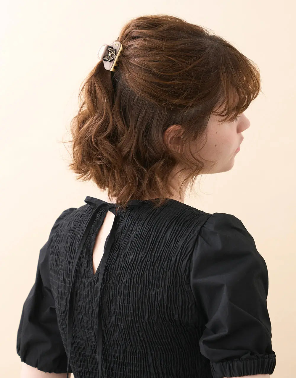 Vendome|Clips|4.5|BEIGE|Acelate Alexandre De Paris GCC