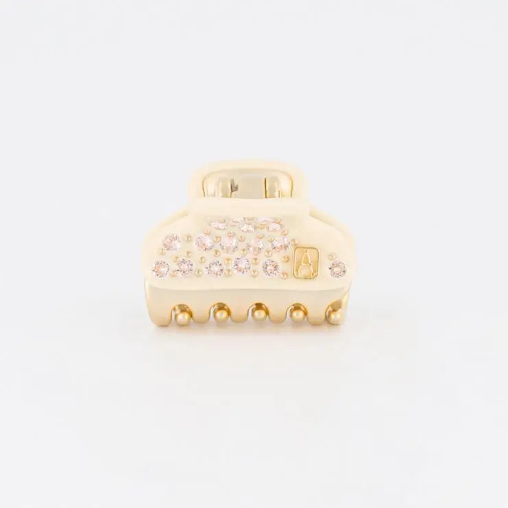 VENDOME|CLIPS|3|WHITE|ACELATE