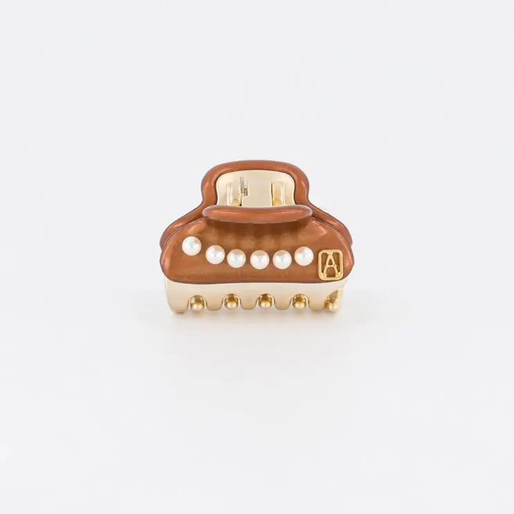 Vendome|Clips|3|BROWN|Acelate Alexandre De Paris GCC