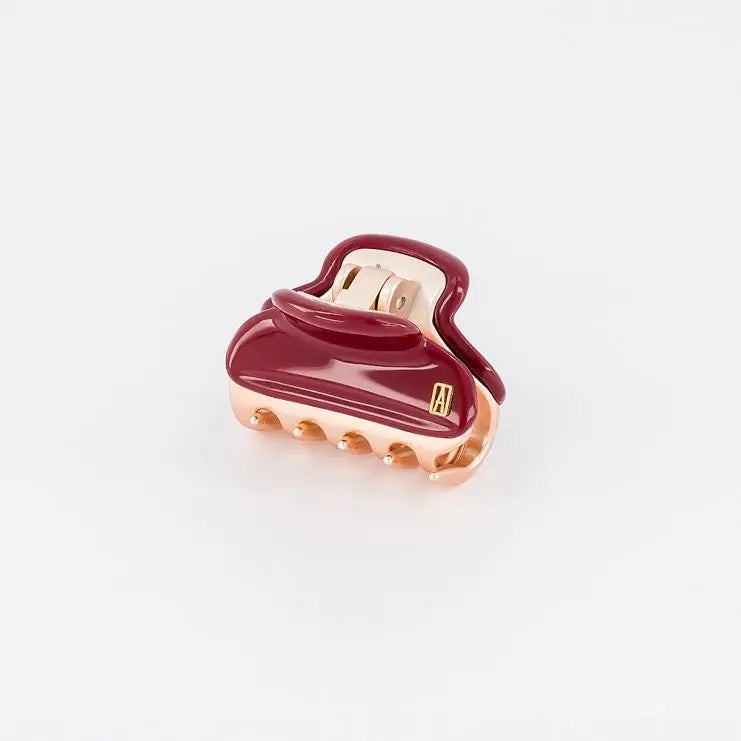Vendome|Clips|3|ROSE GOLD MAROON|Acelate Alexandre De Paris GCC