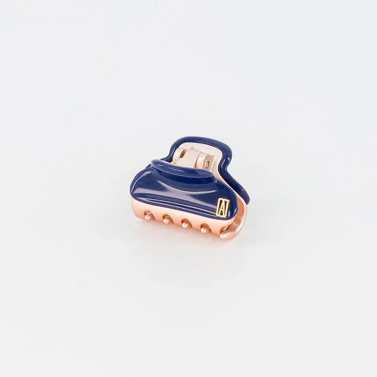 Vendome | Clips | 3 | ROSE GOLD BLUE | Acelate