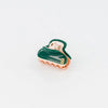 Gisele Clip - Rose Gold Green