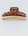 Ambre Luxe Clip - Brown