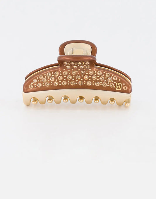 Vendome|Clips|7.5|BROWN|Acelate Alexandre De Paris GCC