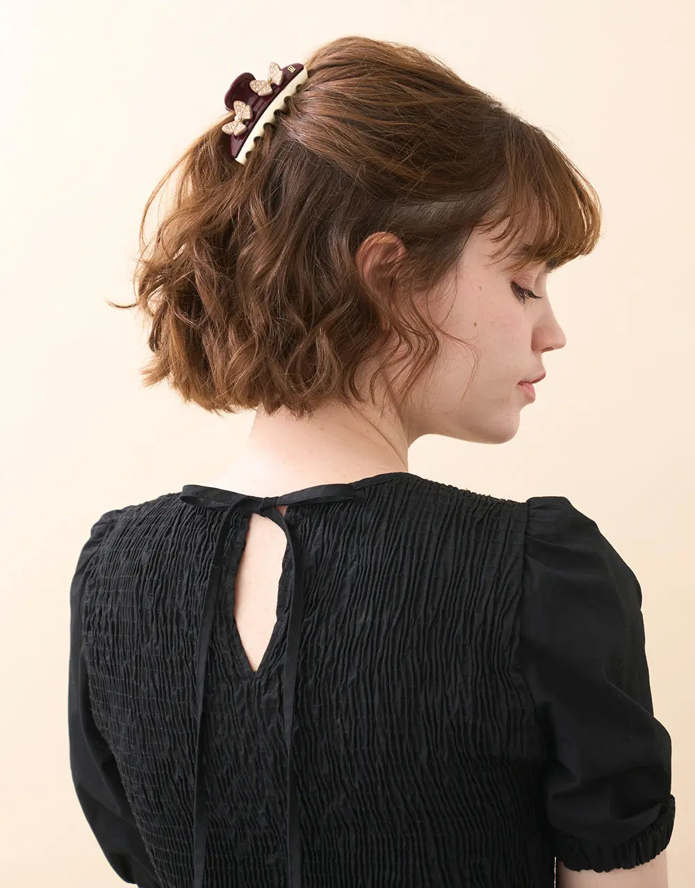 Vendome|Clips|7.5|MAROON |Acelate Alexandre De Paris GCC