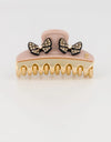 Noémie Cristal Clip - Beige