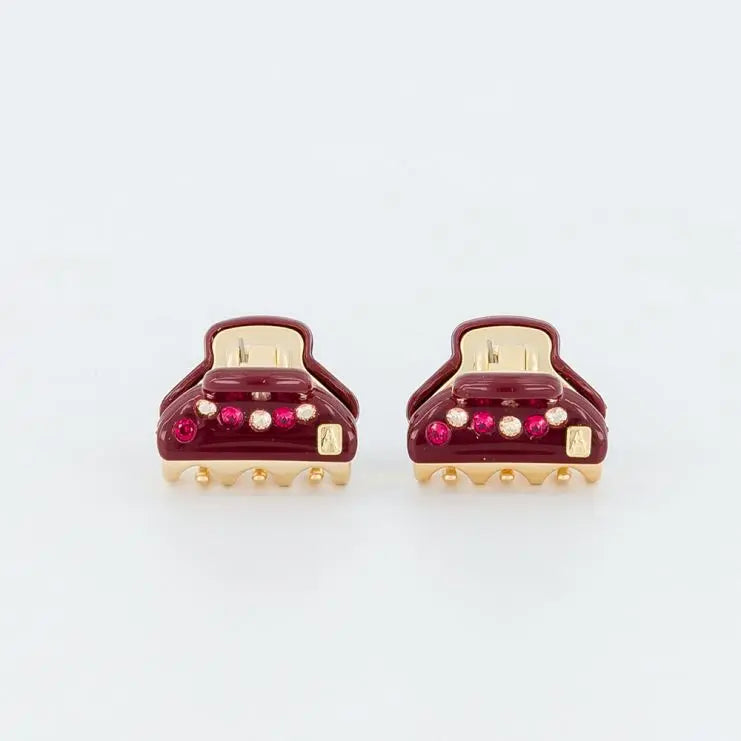 Vendome|Clips|1.8|MAROON |Acelate Alexandre De Paris GCC
