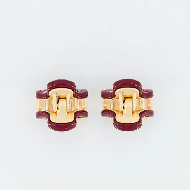 Vendome|Clips|1.8|MAROON |Acelate Alexandre De Paris GCC